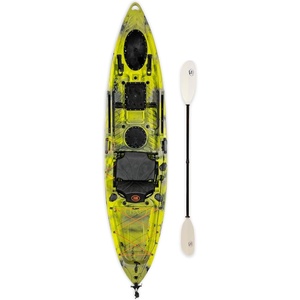 image:imageBKC Brooklyn 115 Pro SitonTop Single Fishing Kayak 550 lbElectric Eel